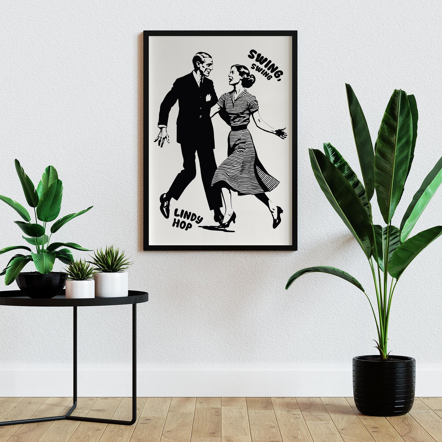 Swing Lindy Hop Wall Art