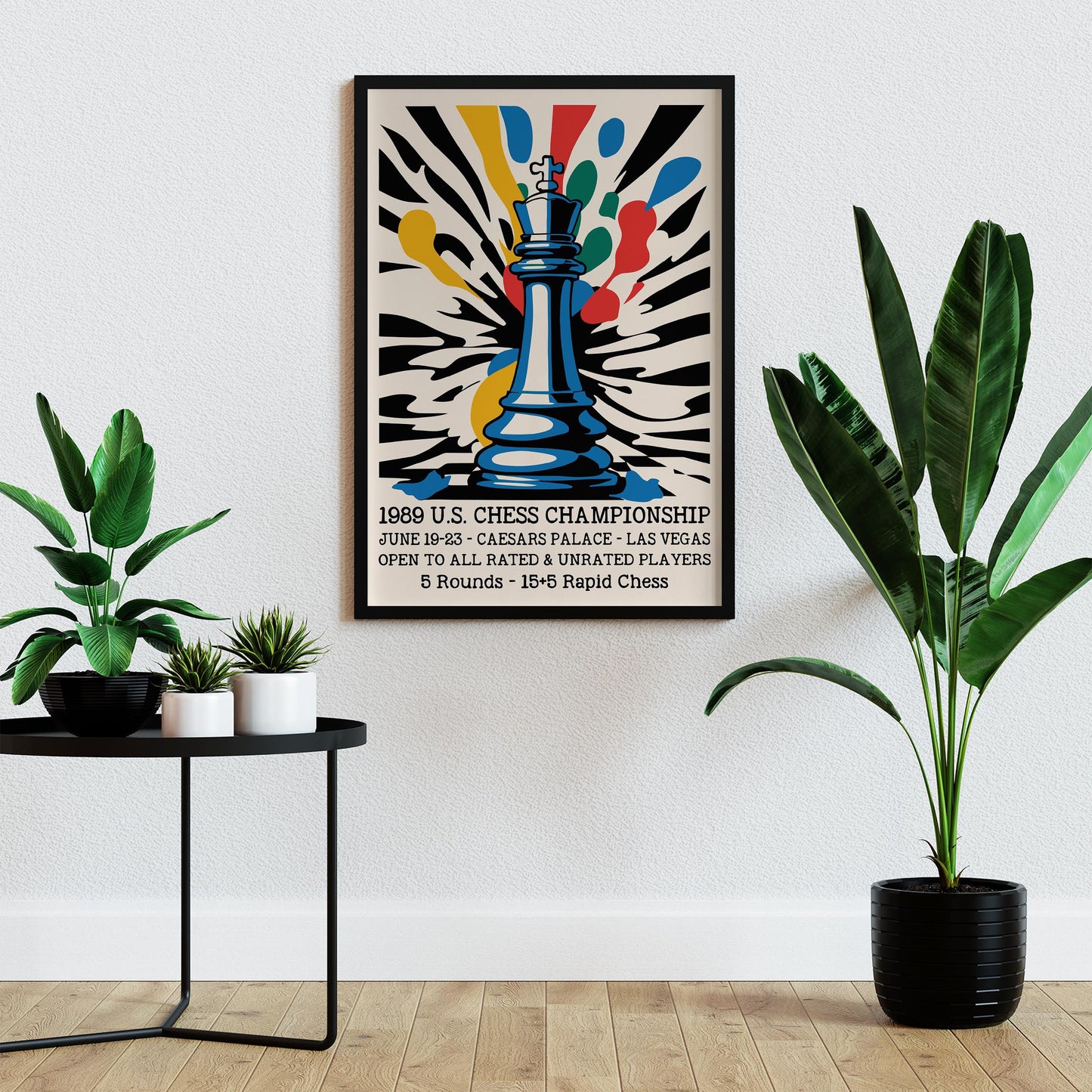 1989 U.S. Chess Championship Poster