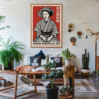 Adachi Museum Art Poster