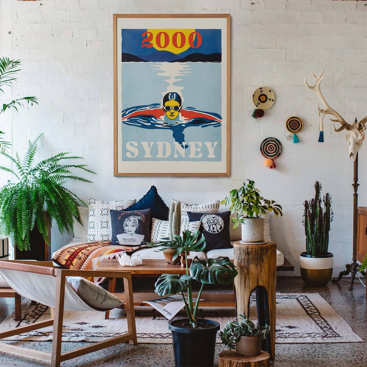 Sydney 2000 Swimming Poster Print