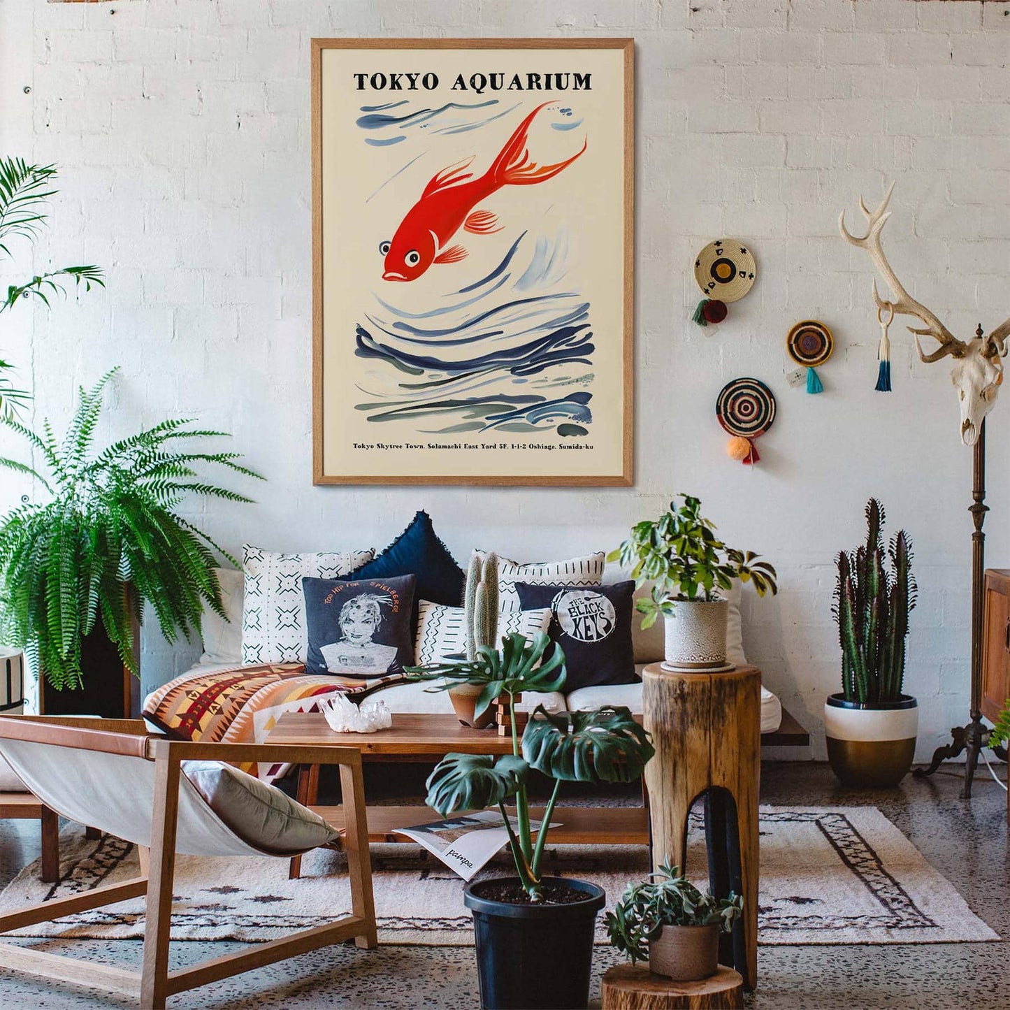 Tokyo Aquarium Exhibit Poster Print