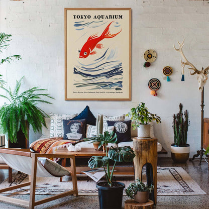 Tokyo Aquarium Exhibit Poster Print
