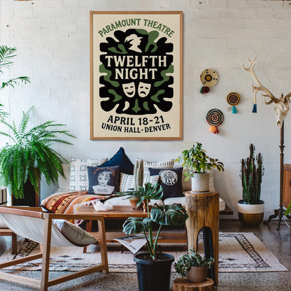 Twelfth Night Theatre Poster