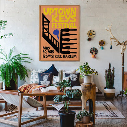 Uptown Keys Festival Poster
