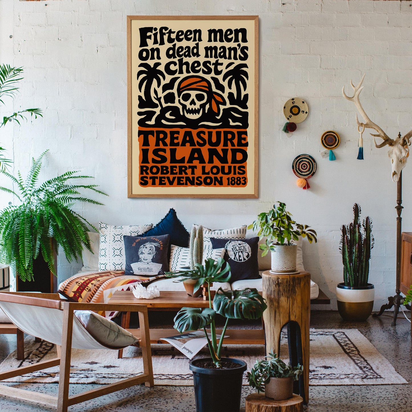 Treasure Island Vintage Poster