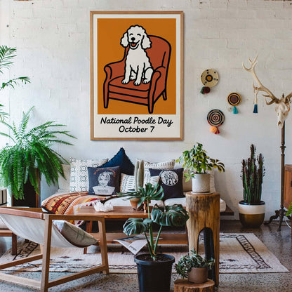 Poodle Day Celebration Poster