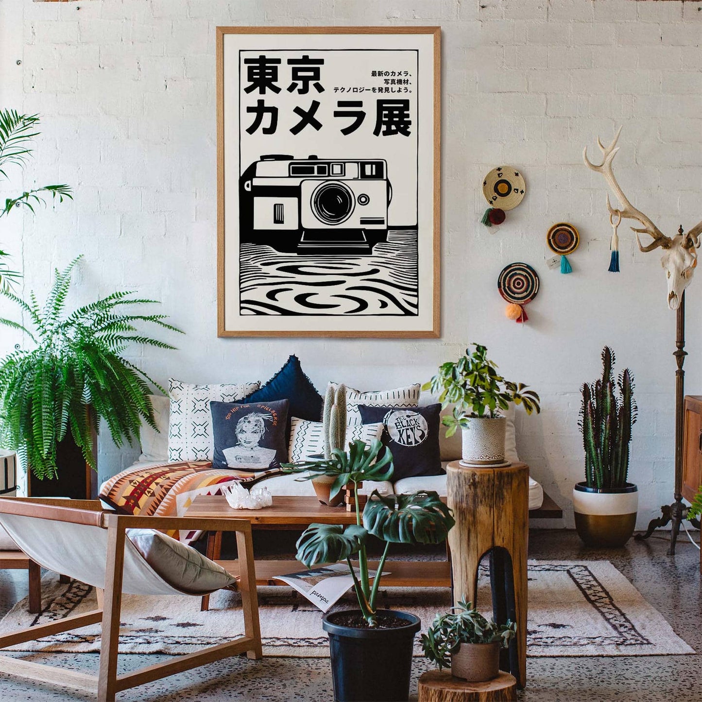 Japanese Vintage Camera Wall Art