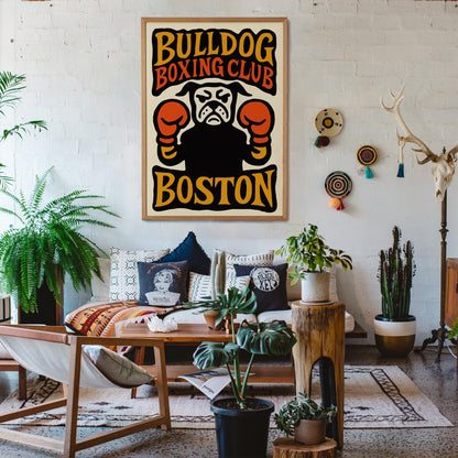 Bulldog Boxing Club Poster