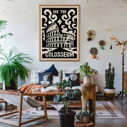 Colosseum Travel Poster