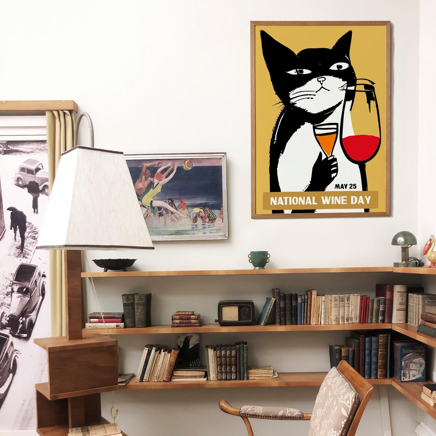 Wine Day Art Print