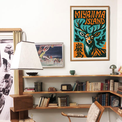 Miyajima Deer Travel Print