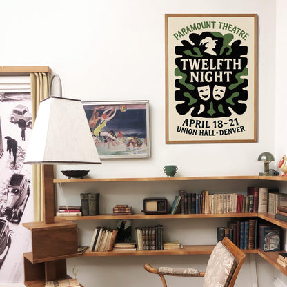 Twelfth Night Theatre Poster