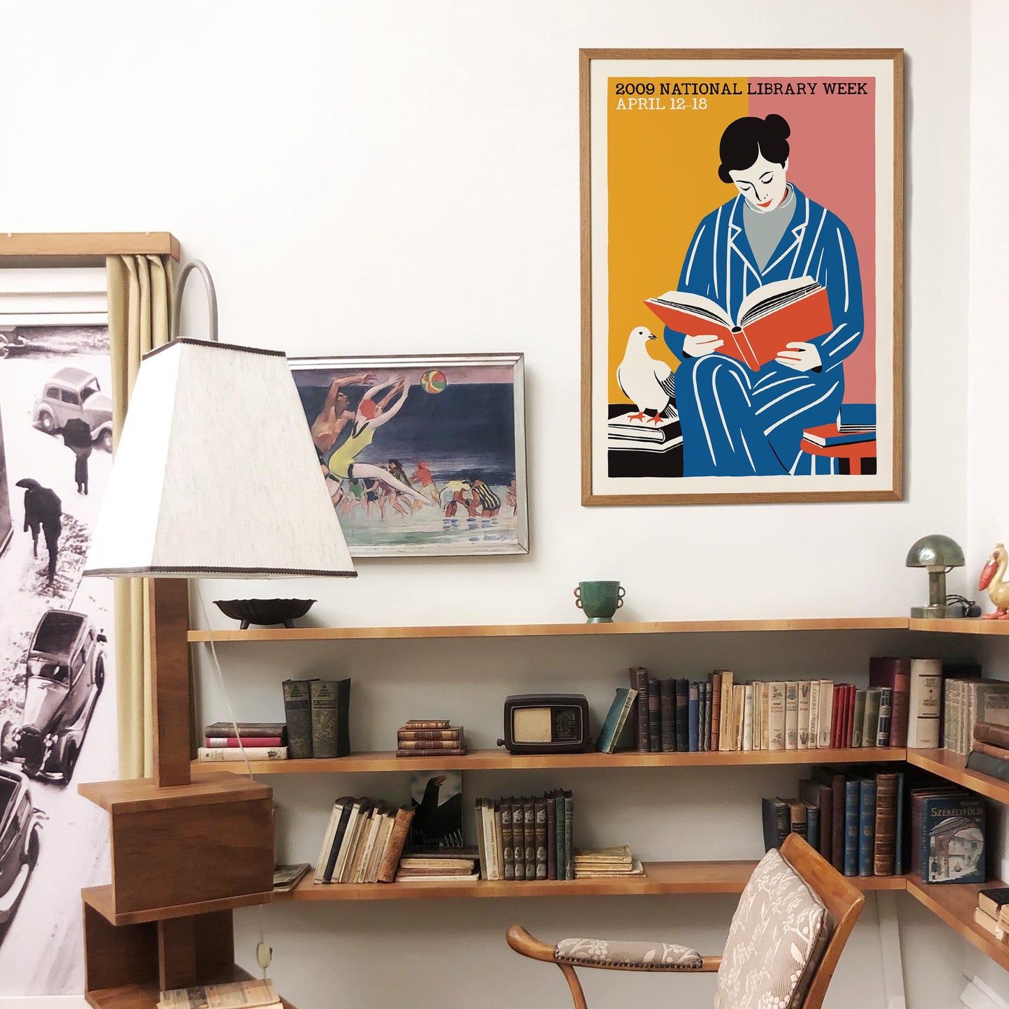 National Library Week Reading Poster