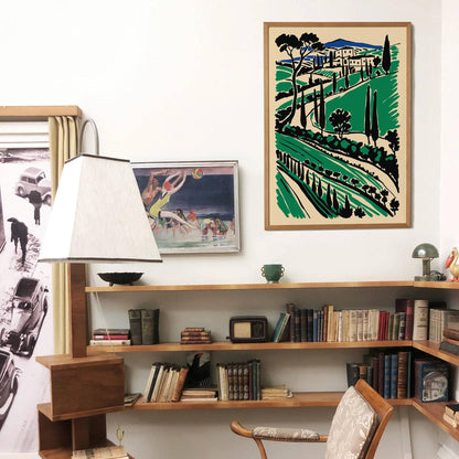 Tuscany Italy Landscape Poster