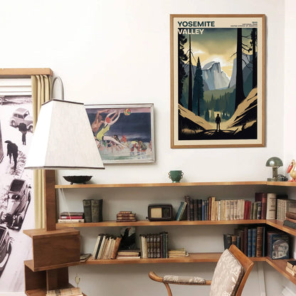 Yosemite Valley National Park Poster