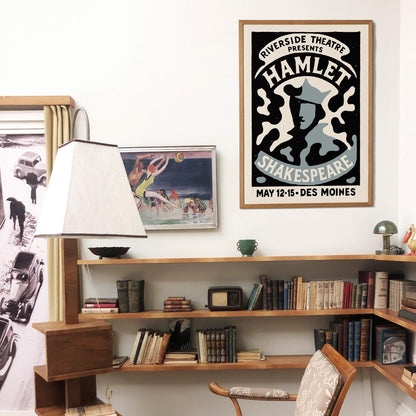 Hamlet Shakespeare Poster Print