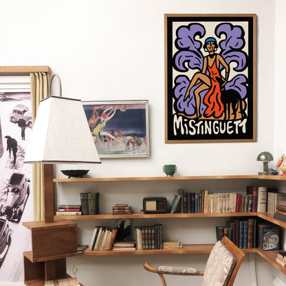 Missinguett Vintage Poster Print