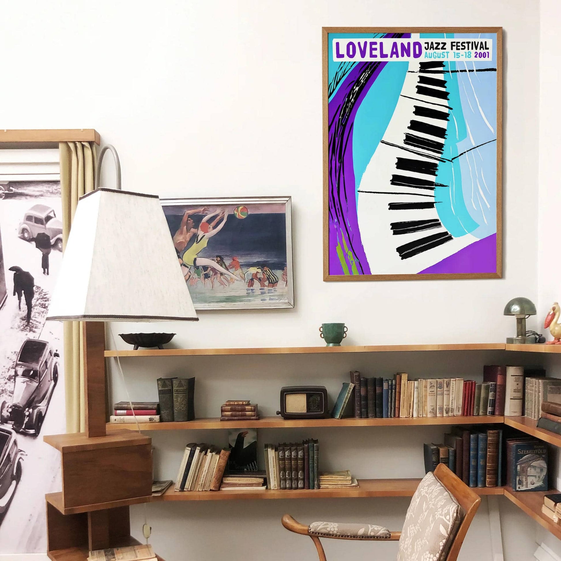 Loveland Jazz Festival 2001 Poster - HypeSheriff