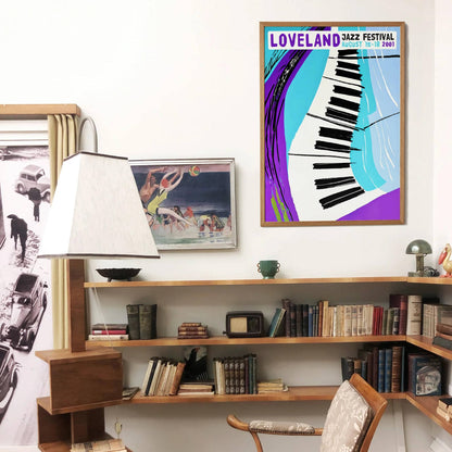 Loveland Jazz Festival 2001 Poster - HypeSheriff