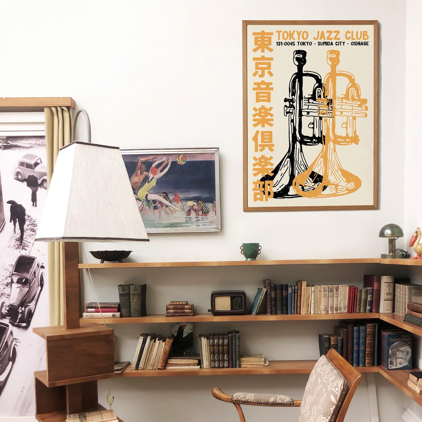 Tokyo Jazz Club Wall Art
