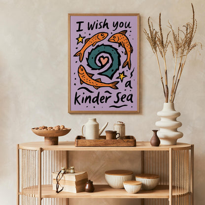 Kinder Sea Fish Poster