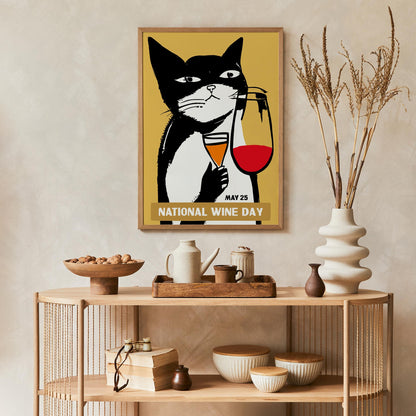 Wine Day Art Print