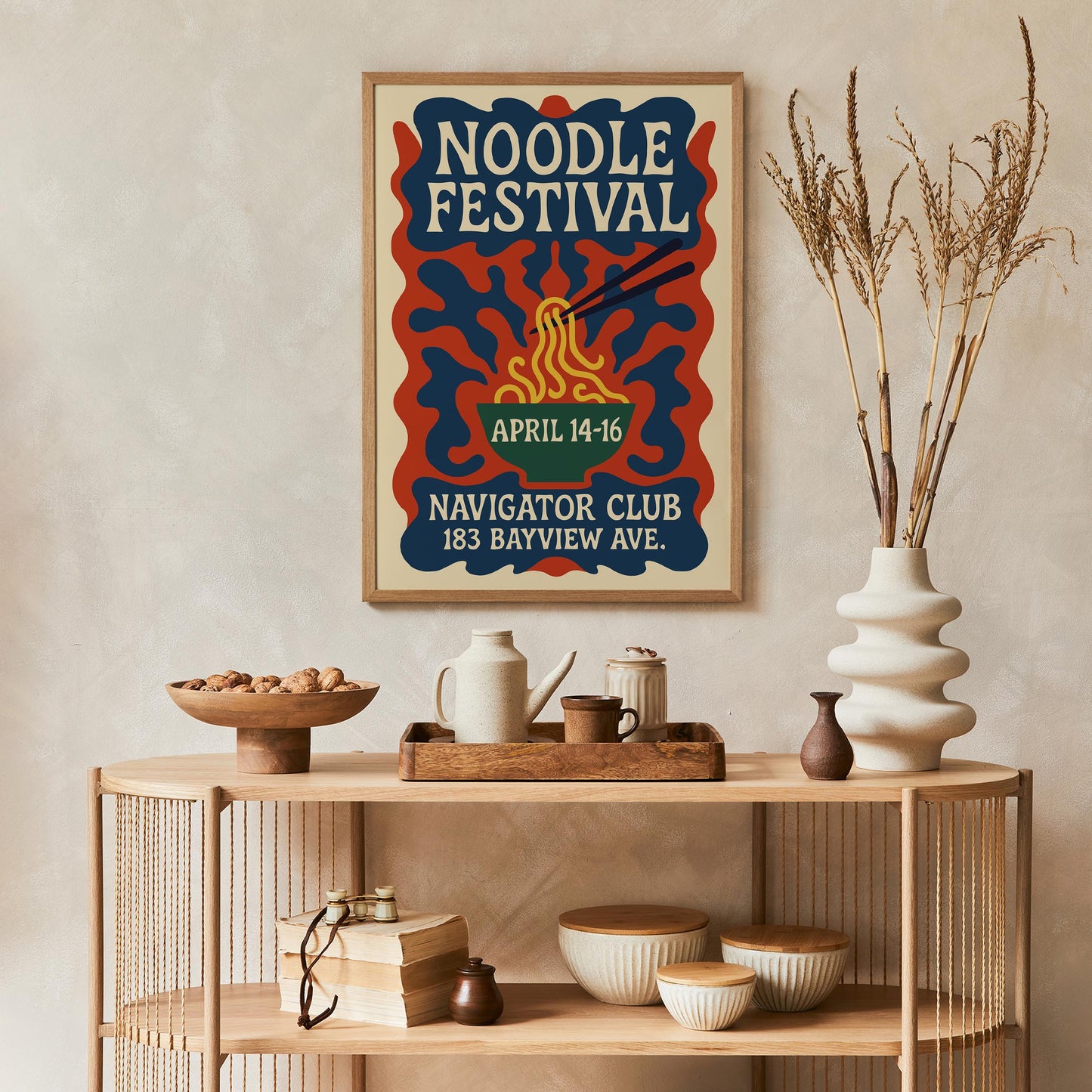 Noodle Festival Wall Art