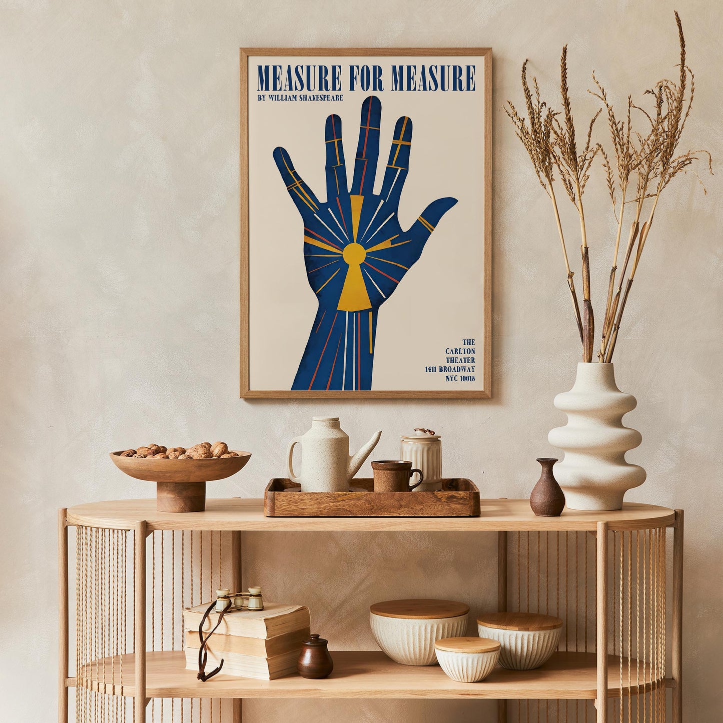 Measure for Measure Theater Poster