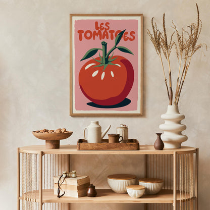 Les Tomates Kitchen Print