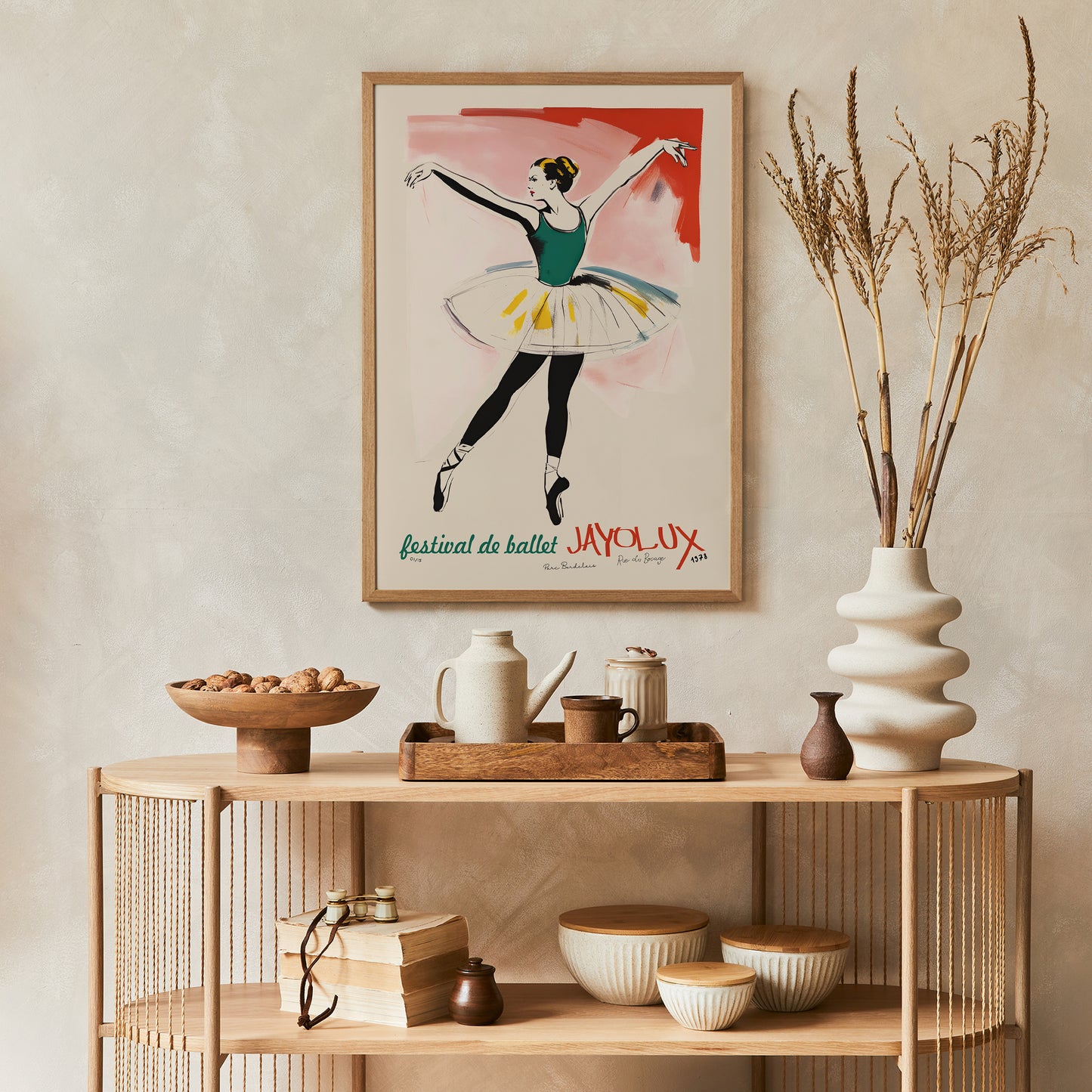 Jayolux Ballet Vintage Poster