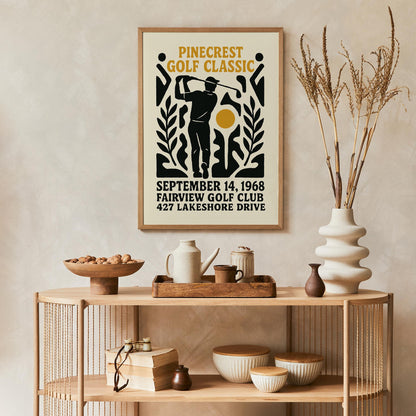 Pinecrest Golf Classic Poster