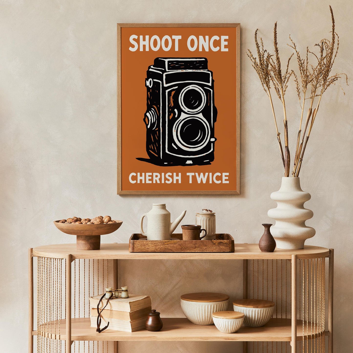 Timeless Camera Quote Poster