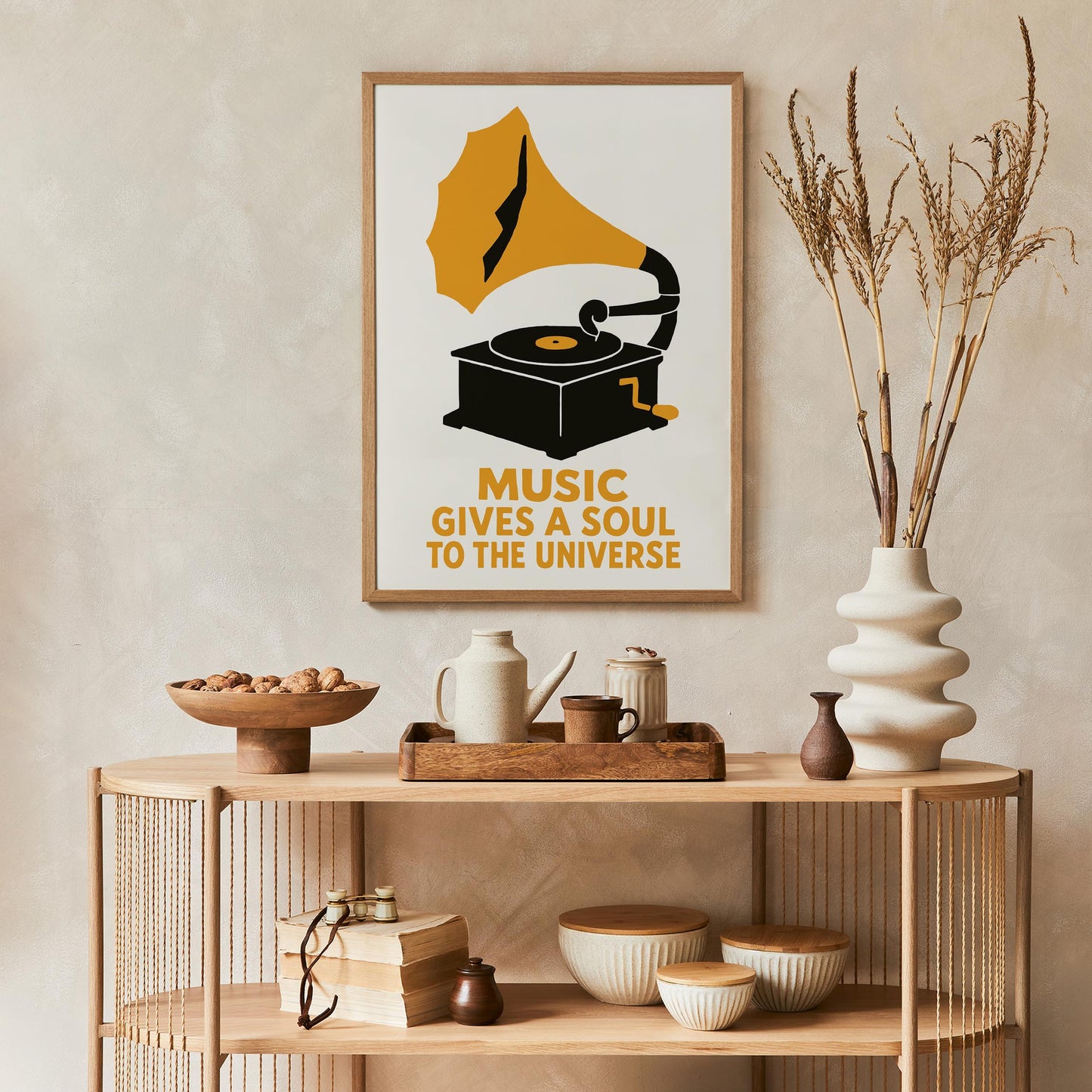 Music Gives Soul Poster