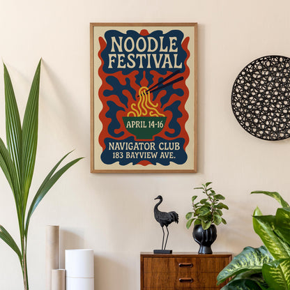 Noodle Festival Wall Art