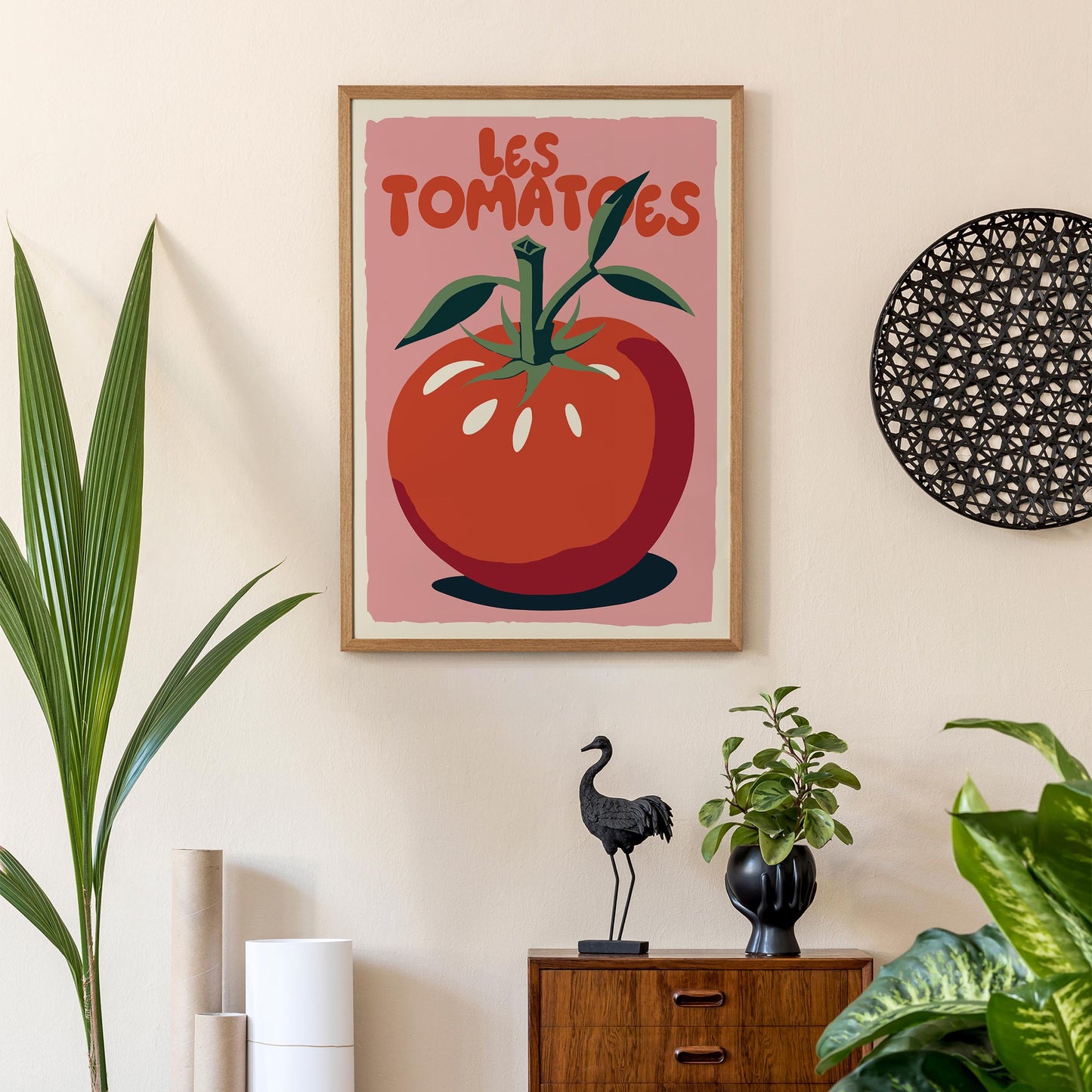 Les Tomates Kitchen Print
