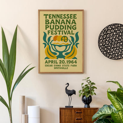 Banana Pudding Festival Poster