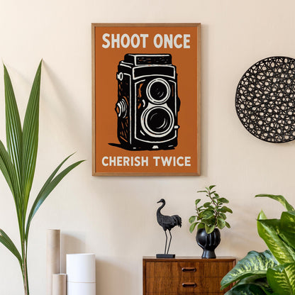 Timeless Camera Quote Poster