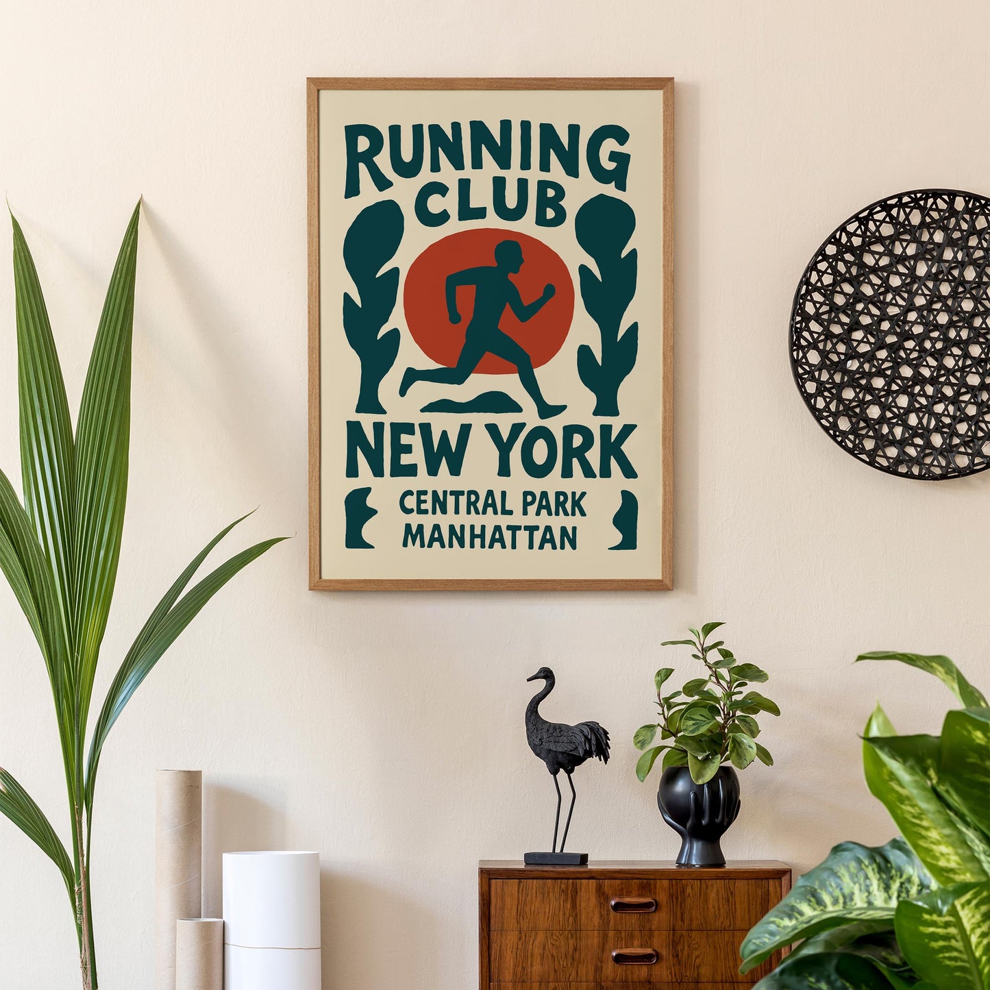 Central Park Running Club Print