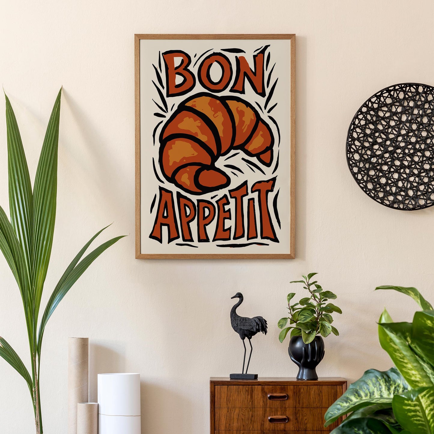Bon Appetit Kitchen Wall Art