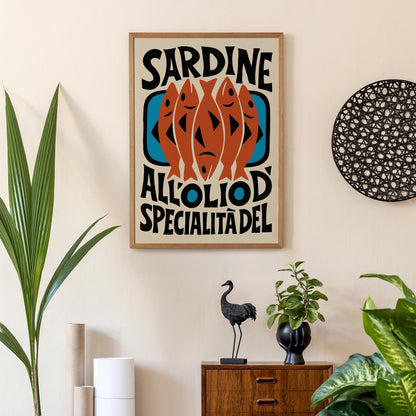 Sardine Specialità Poster Print
