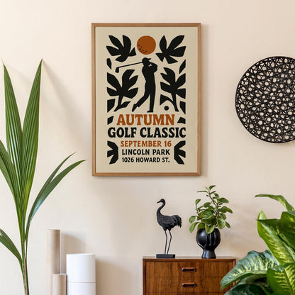 Autumn Golf Classic Poster