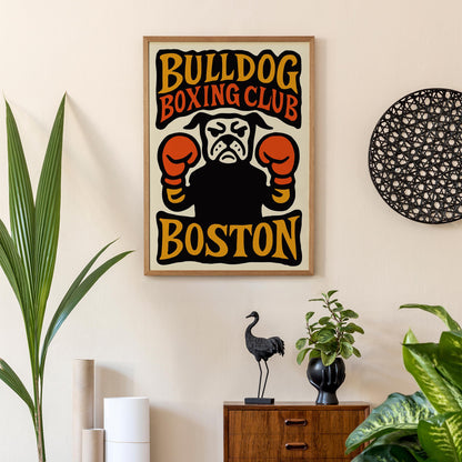 Bulldog Boxing Club Poster