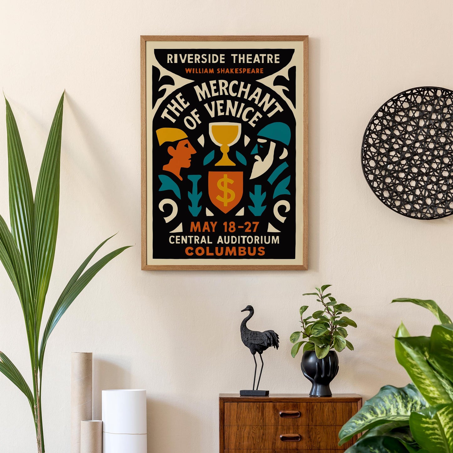 Merchant of Venice Theater Poster