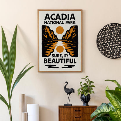 Acadia National Park Poster