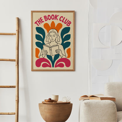 Book Club Wall Art Print