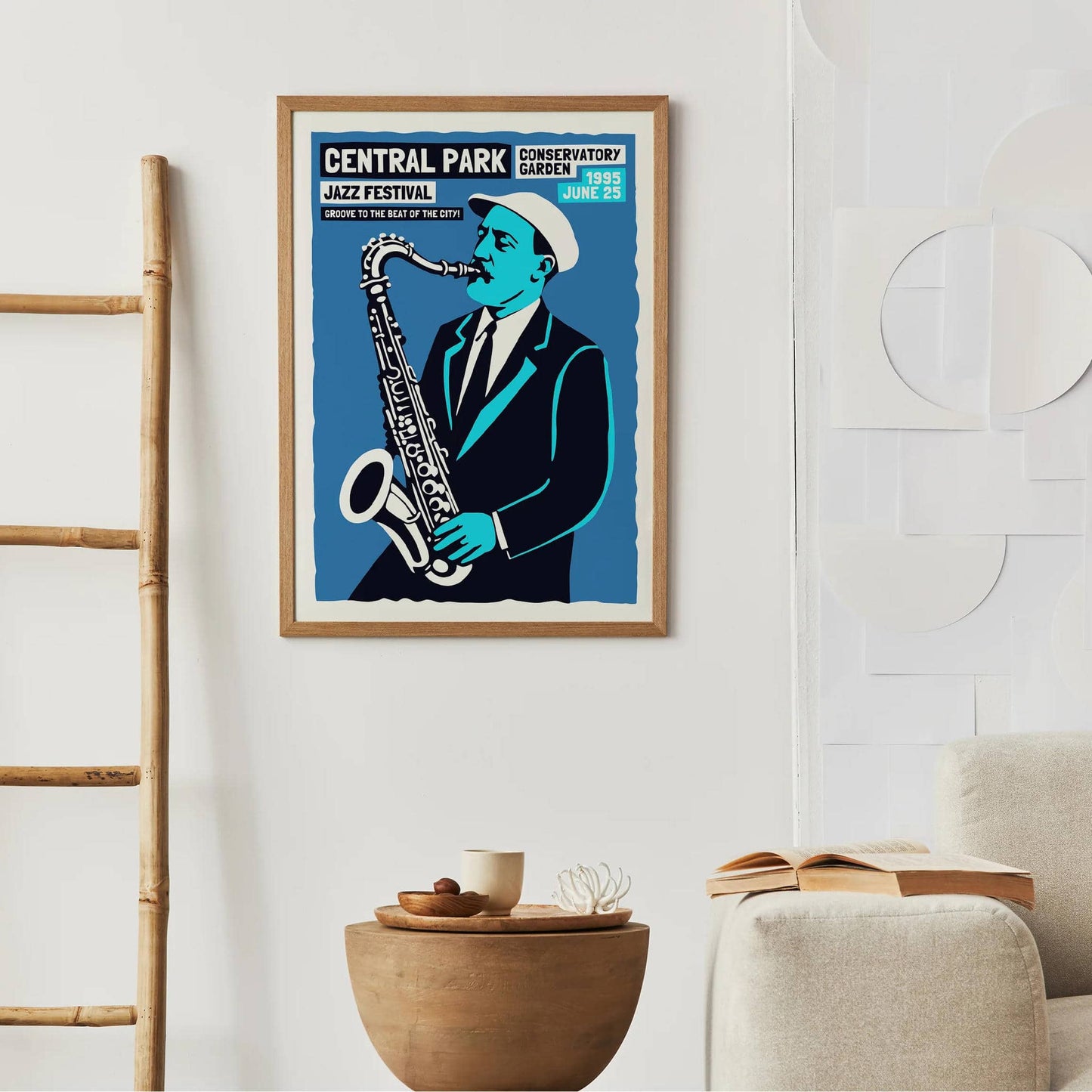 Central Park Jazz Festival 1995 Poster