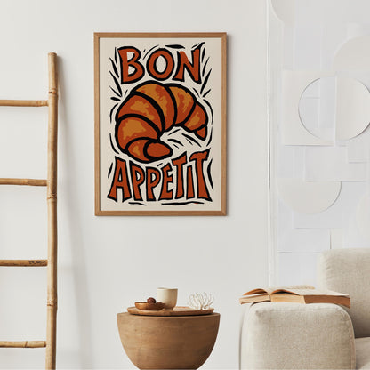 Bon Appetit Kitchen Wall Art