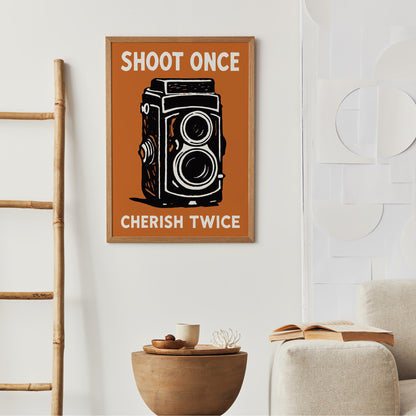 Timeless Camera Quote Poster