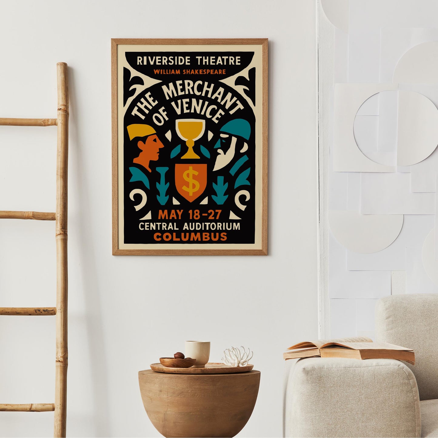 Merchant of Venice Theater Poster