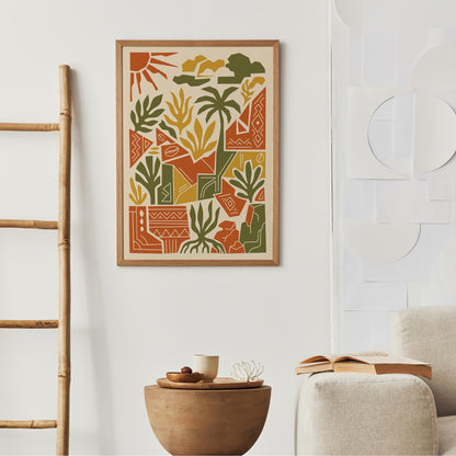 Stay Rooted Bohemian Poster